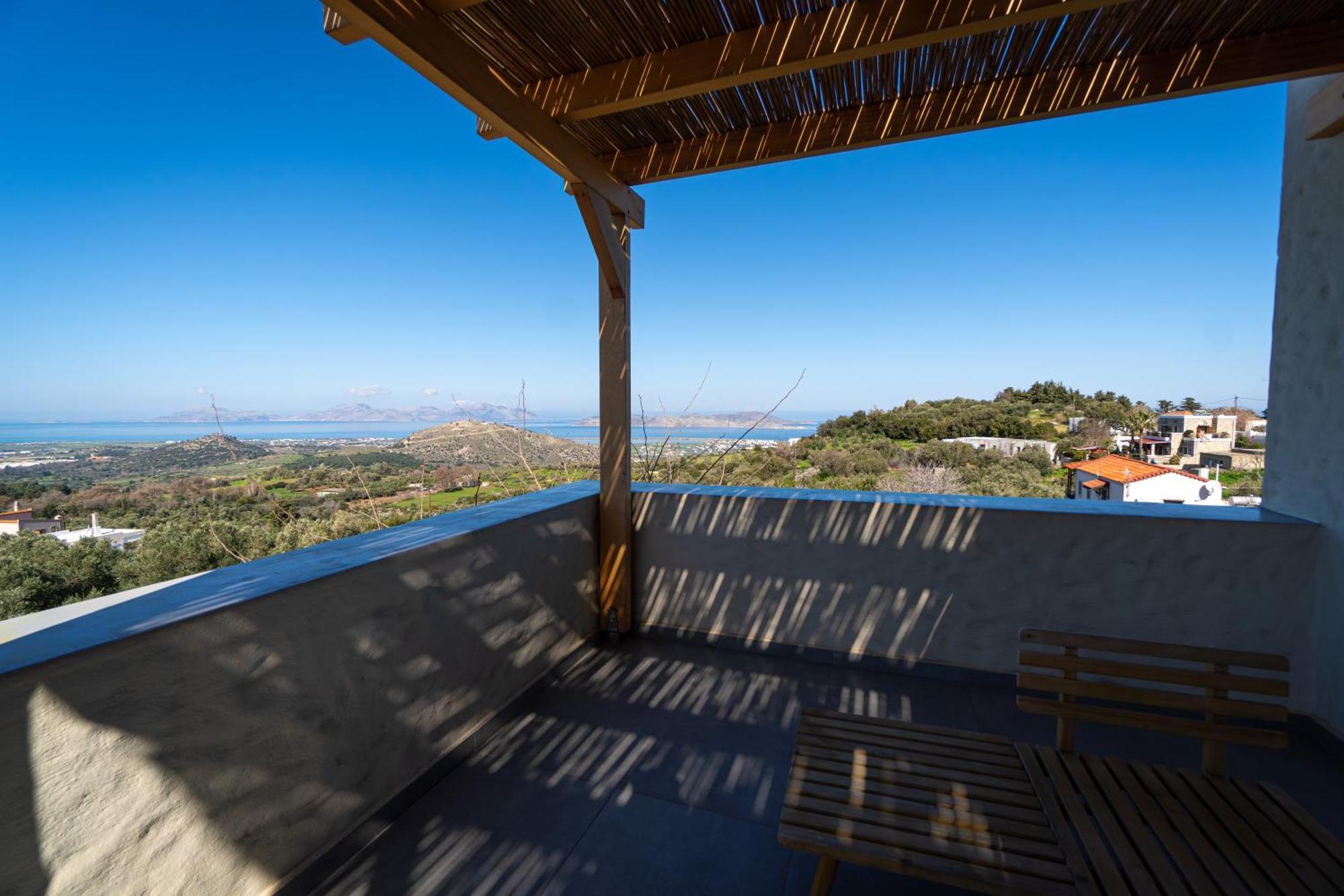 Villa Rosa - Luxury Villas With Panoramic Views Lagoudi Zia Exteriör bild