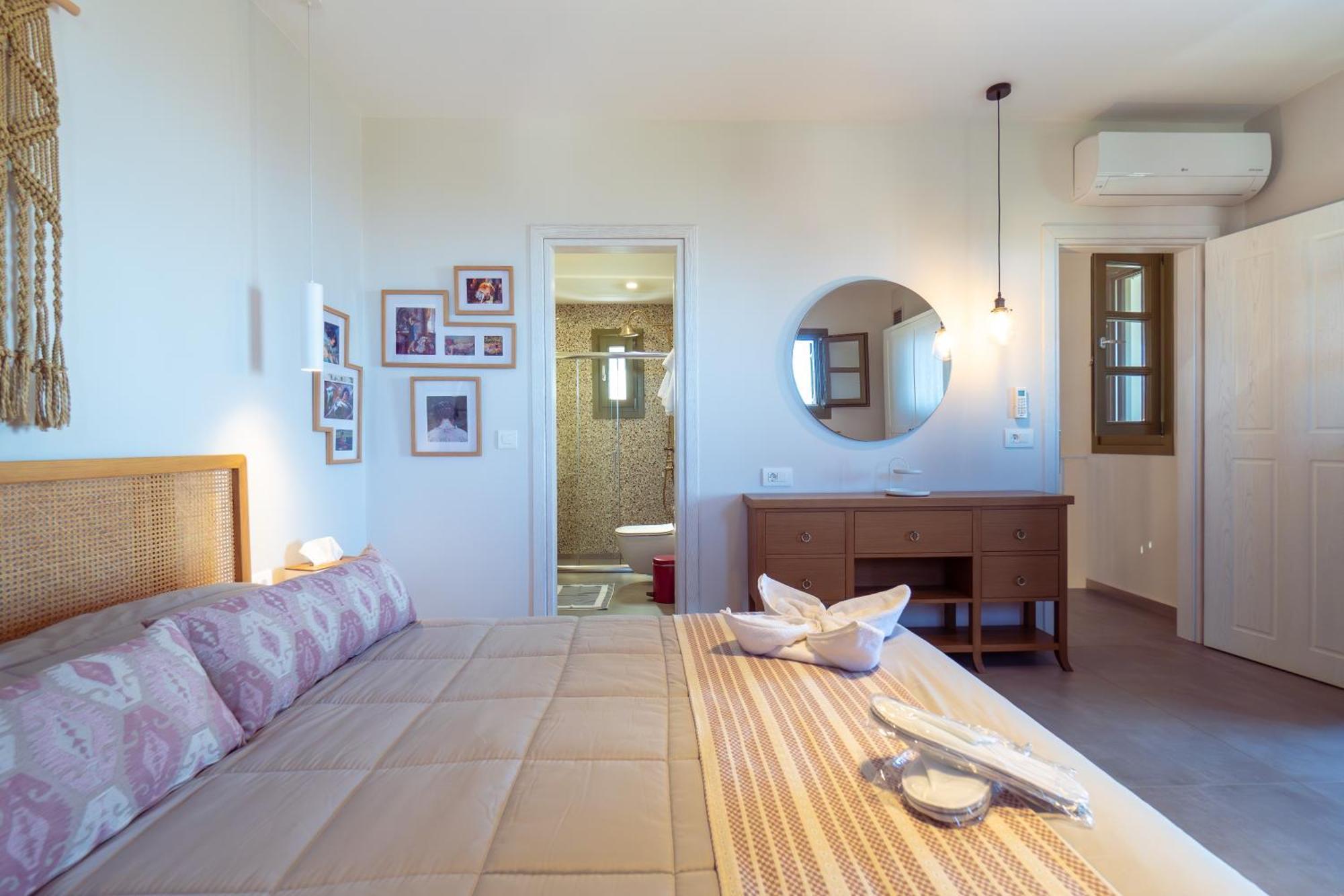 Villa Rosa - Luxury Villas With Panoramic Views Lagoudi Zia Exteriör bild