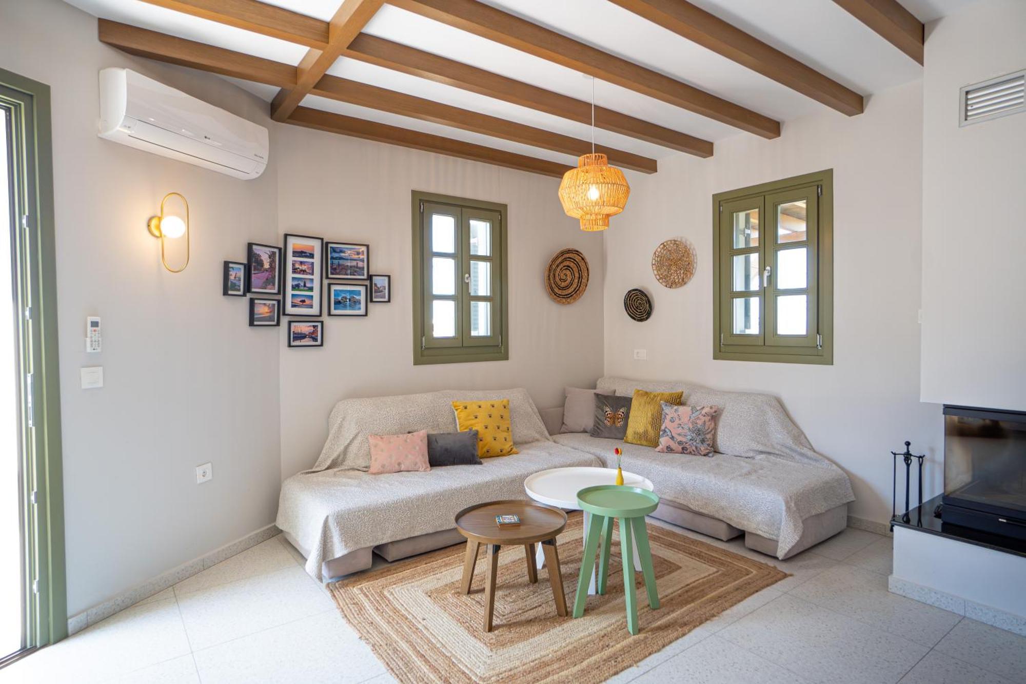 Villa Rosa - Luxury Villas With Panoramic Views Lagoudi Zia Exteriör bild