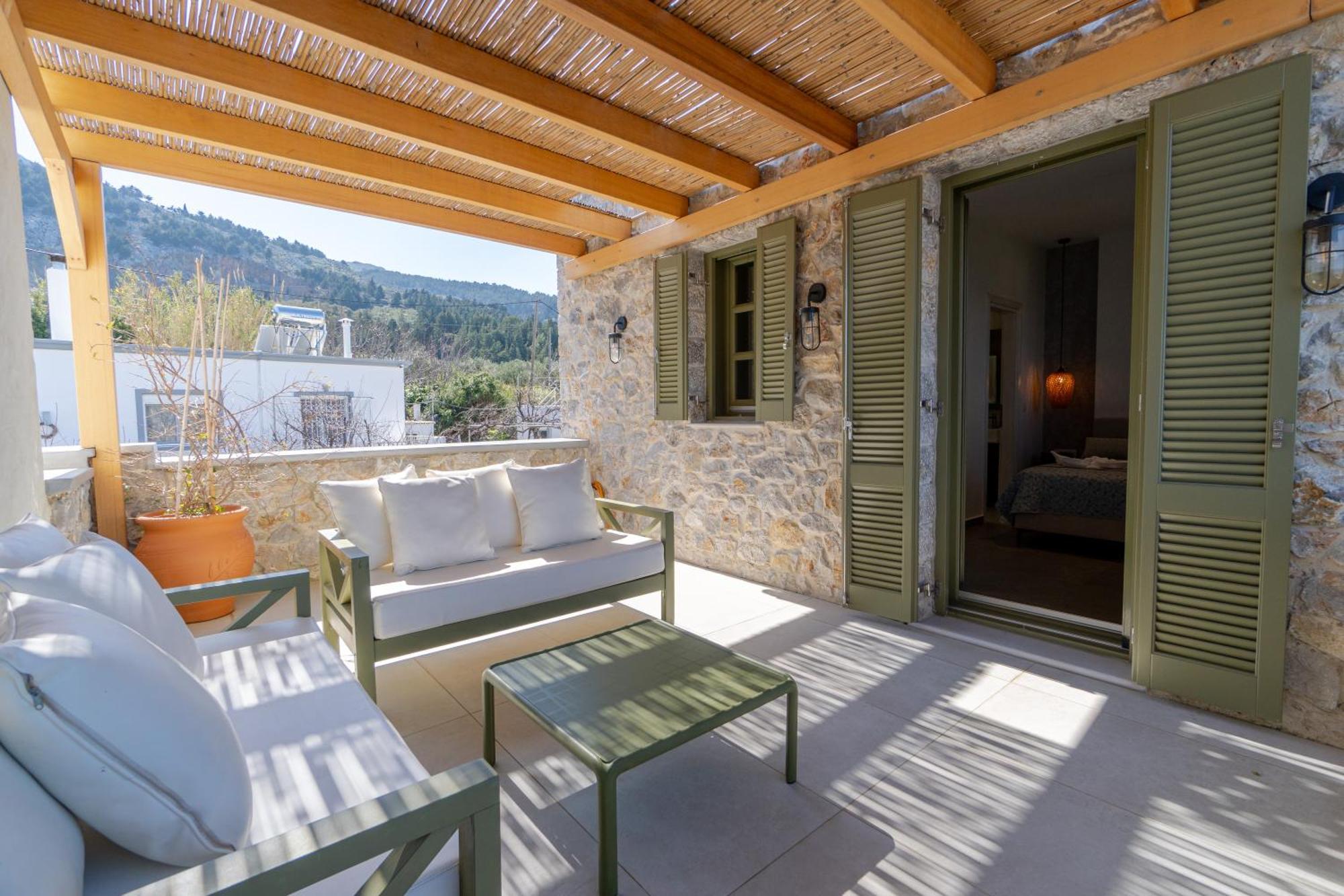 Villa Rosa - Luxury Villas With Panoramic Views Lagoudi Zia Exteriör bild