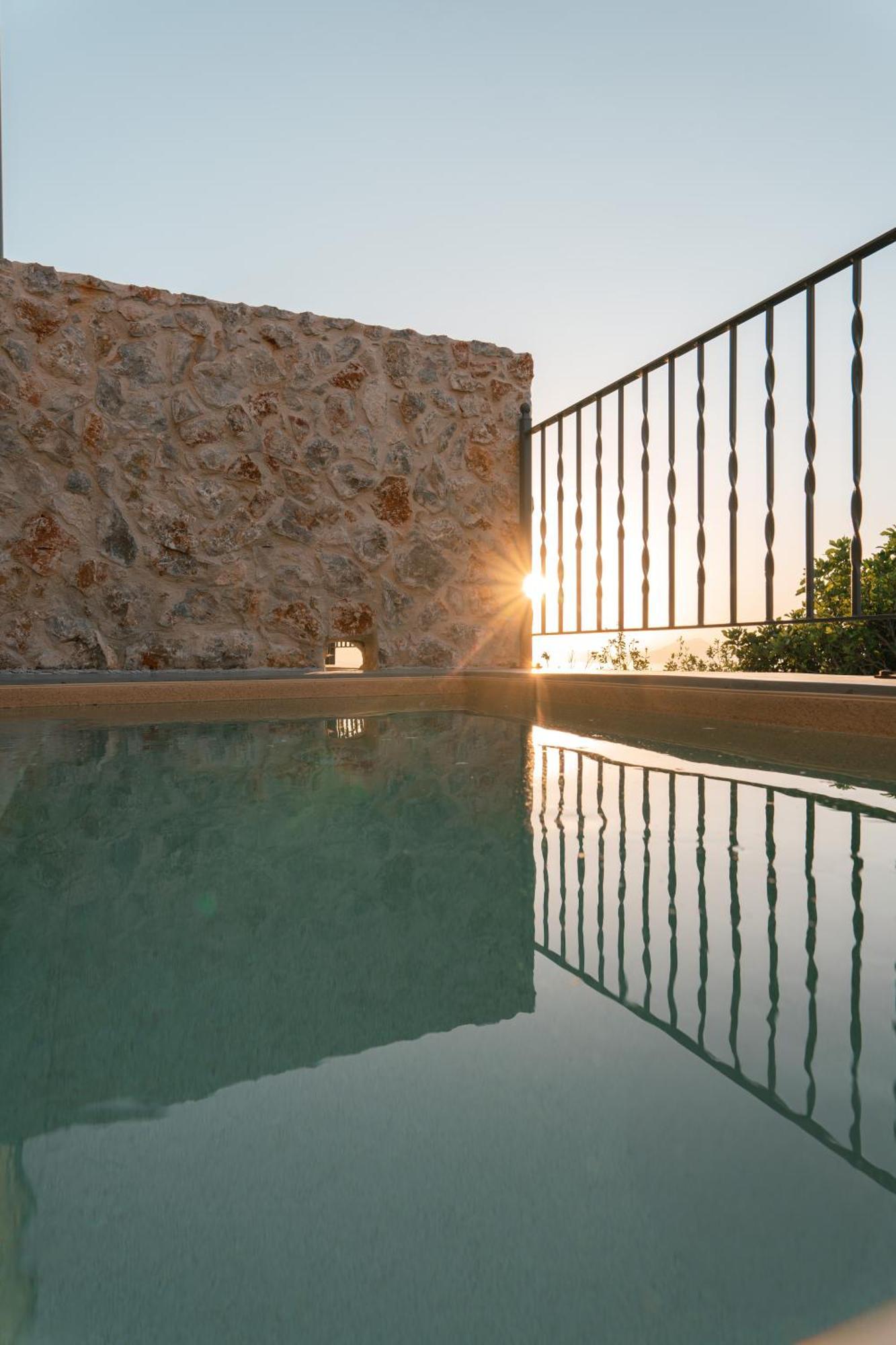 Villa Rosa - Luxury Villas With Panoramic Views Lagoudi Zia Exteriör bild