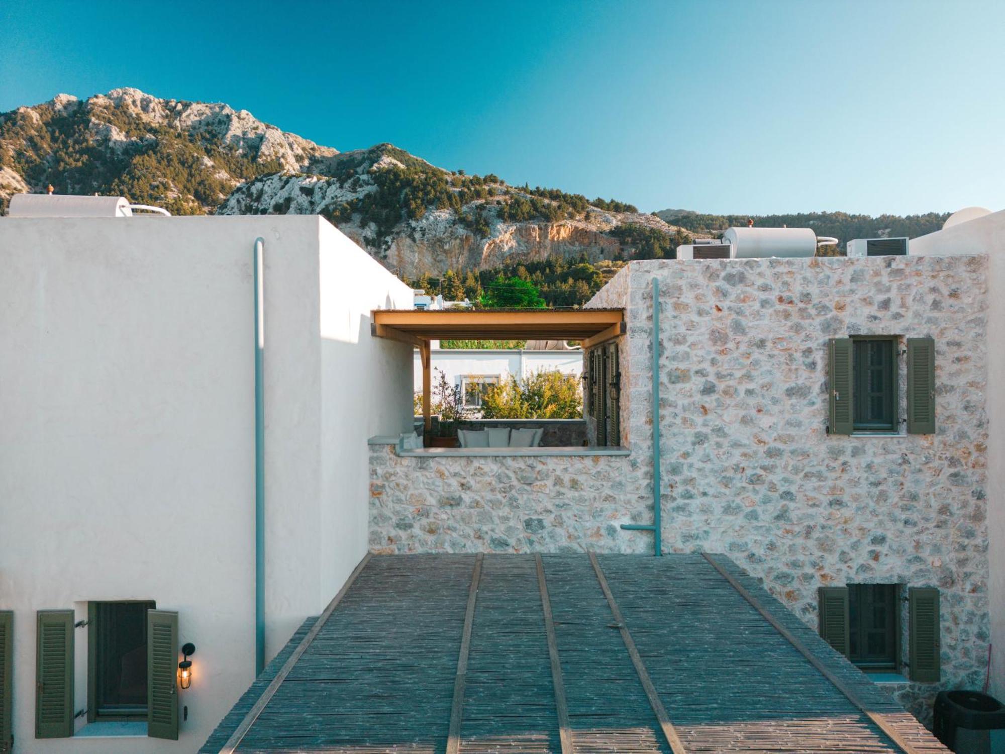 Villa Rosa - Luxury Villas With Panoramic Views Lagoudi Zia Exteriör bild