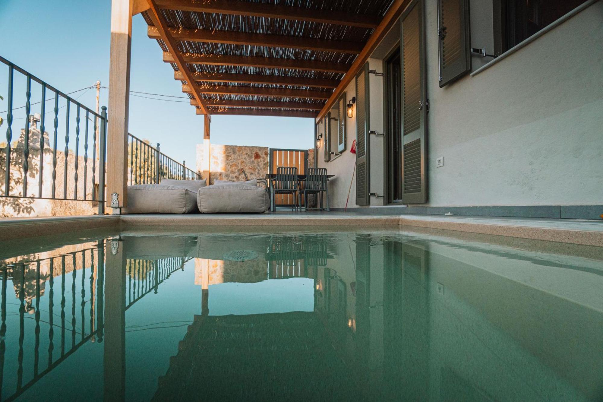 Villa Rosa - Luxury Villas With Panoramic Views Lagoudi Zia Exteriör bild