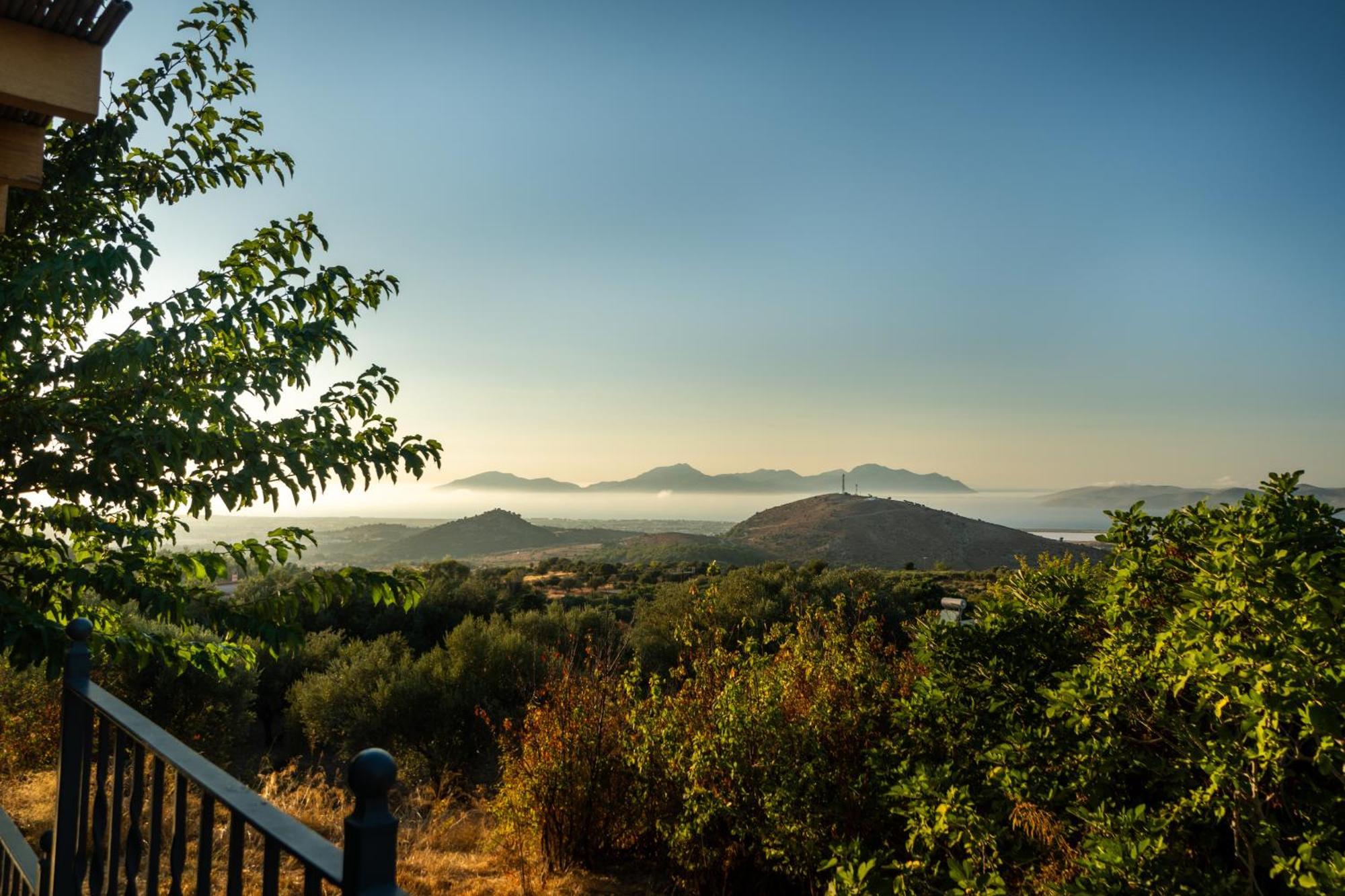 Villa Rosa - Luxury Villas With Panoramic Views Lagoudi Zia Exteriör bild