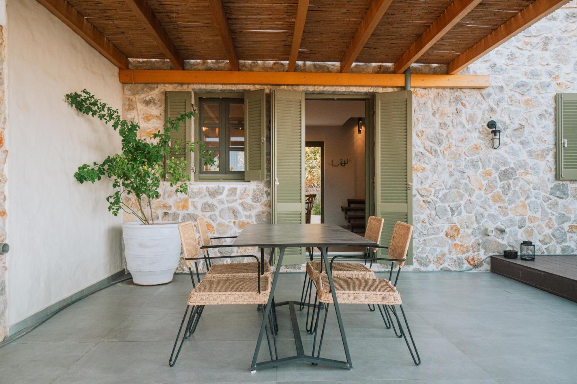 Villa Rosa - Luxury Villas With Panoramic Views Lagoudi Zia Exteriör bild