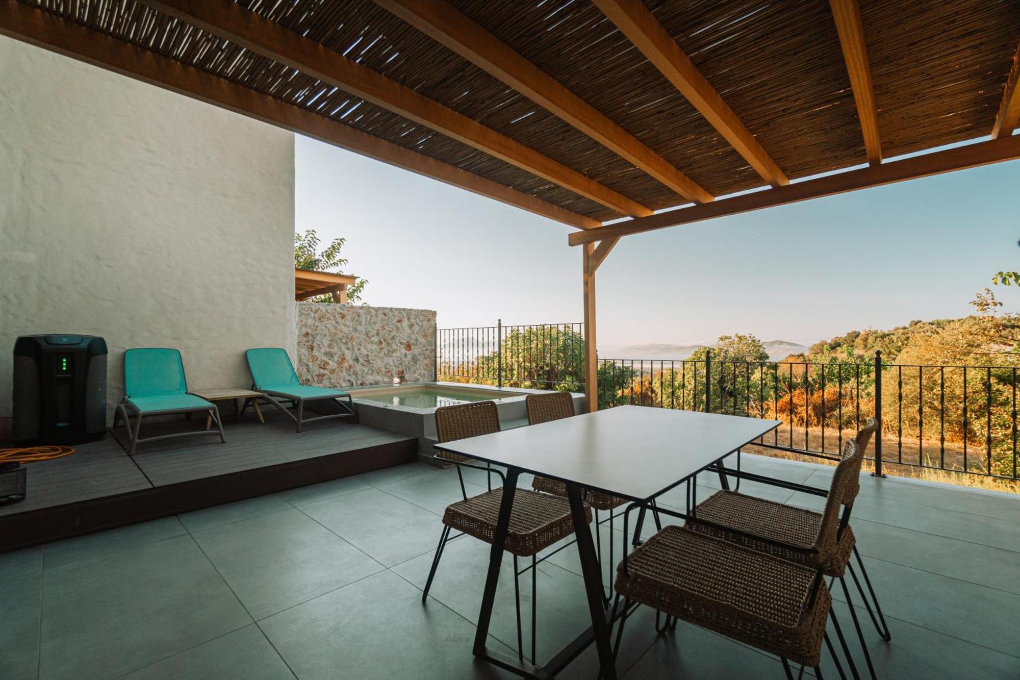 Villa Rosa - Luxury Villas With Panoramic Views Lagoudi Zia Exteriör bild