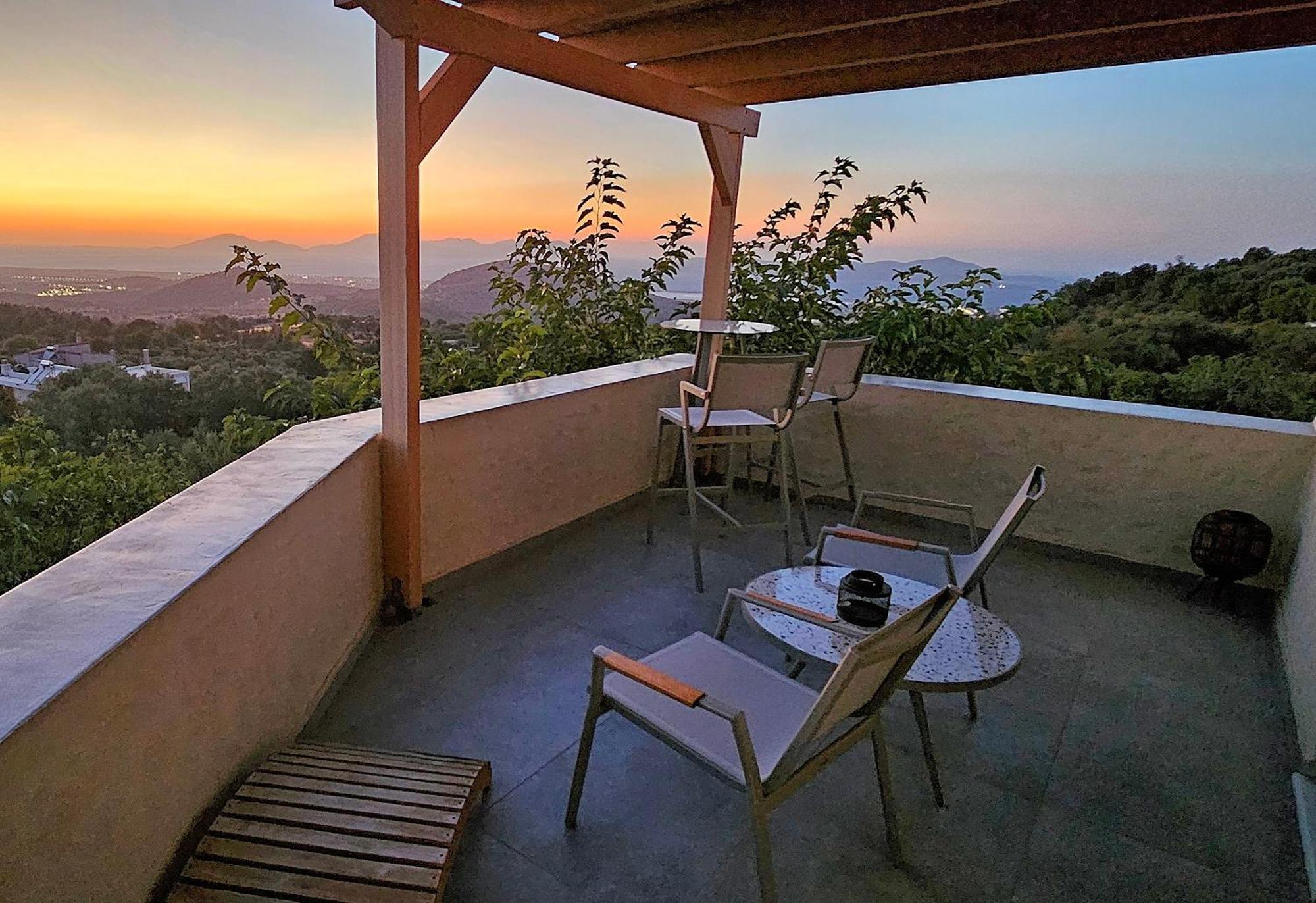 Villa Rosa - Luxury Villas With Panoramic Views Lagoudi Zia Exteriör bild